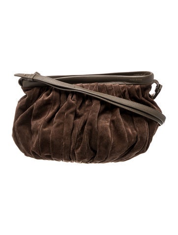 Mansur Gavriel Suede Shoulder Bag