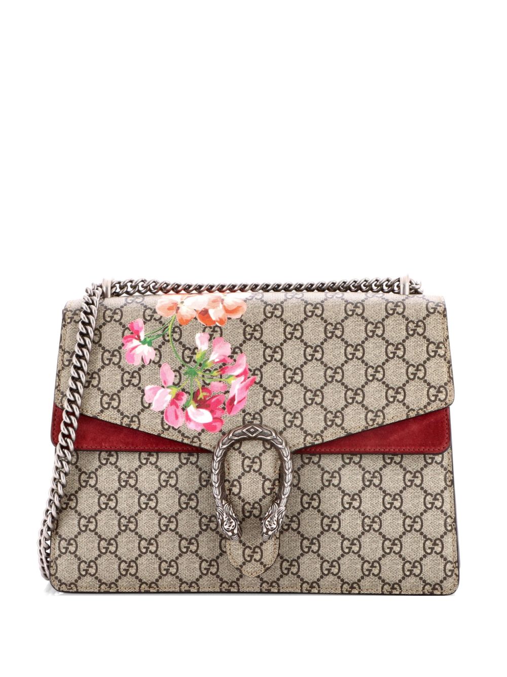 Dionysus Bag Blooms Print GG Coated Canvas Medium shoulder bag