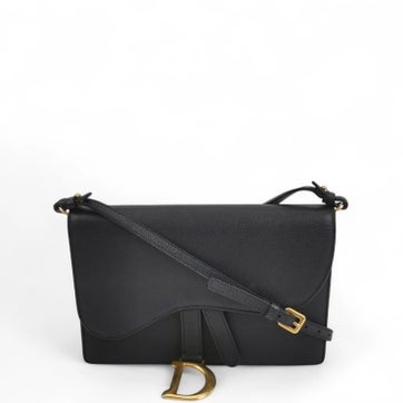 Calfskin Saddle Pouch Small