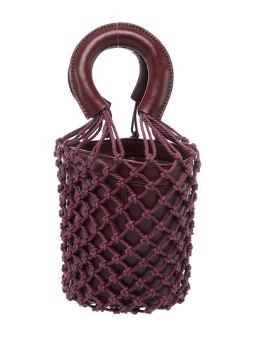 Staud Leather Top Handle Bag