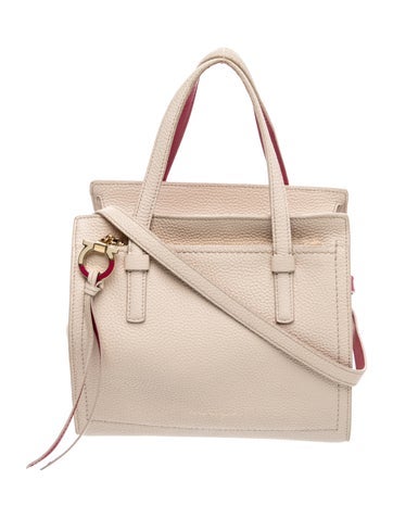 Leather Top Handle Bag
