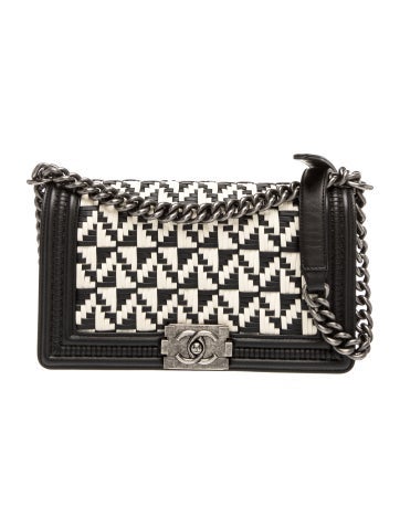 Medium Woven Boy Bag