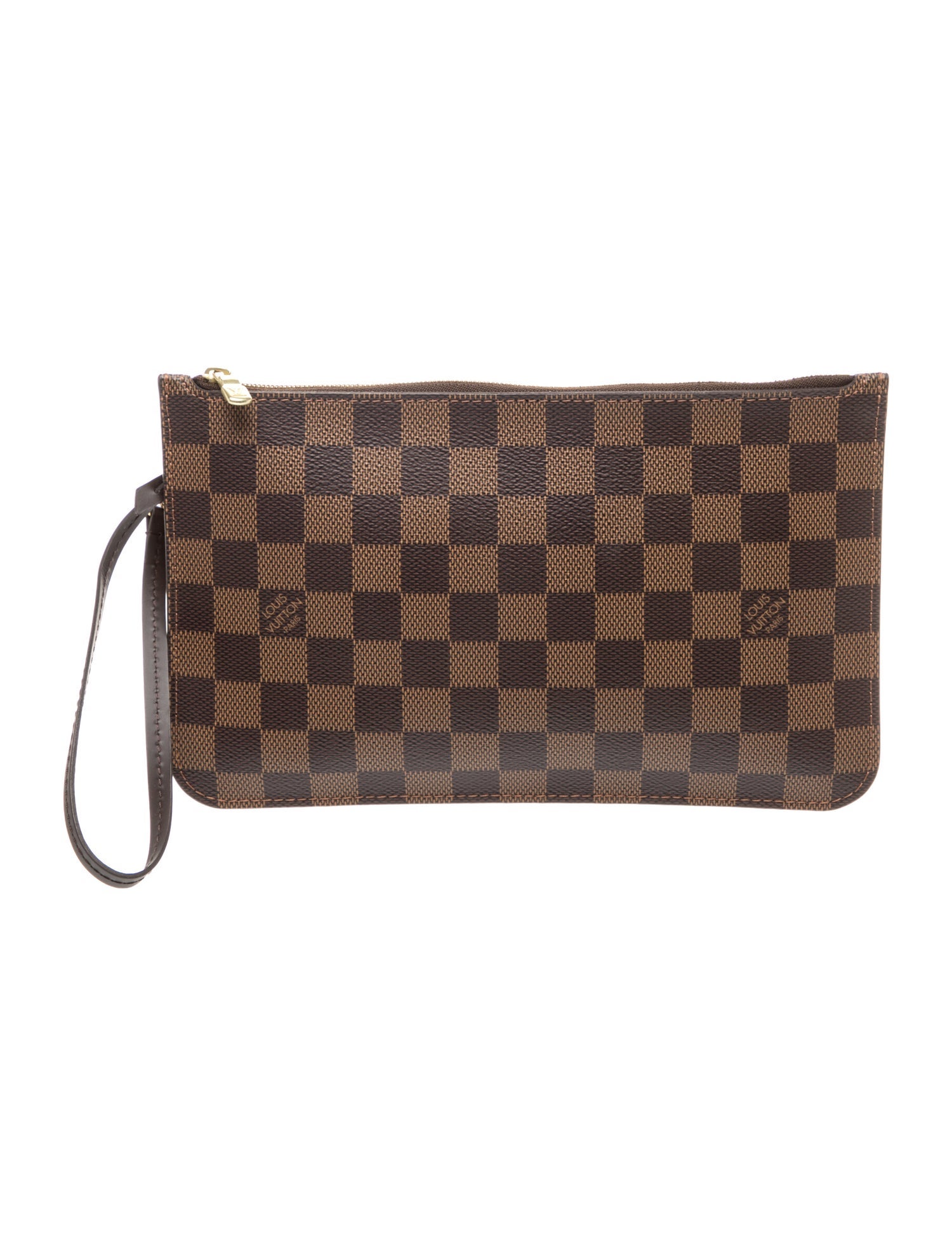 Louis Vuitton Damier Ebene Neverfull Pouch