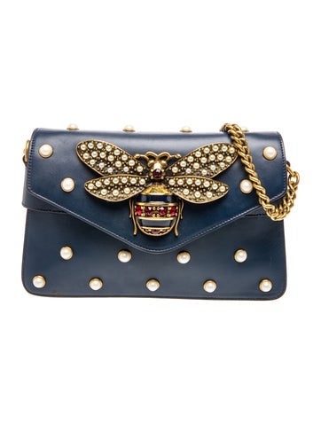 Faux Pearl Queen Margaret Broadway Shoulder Bag Mini