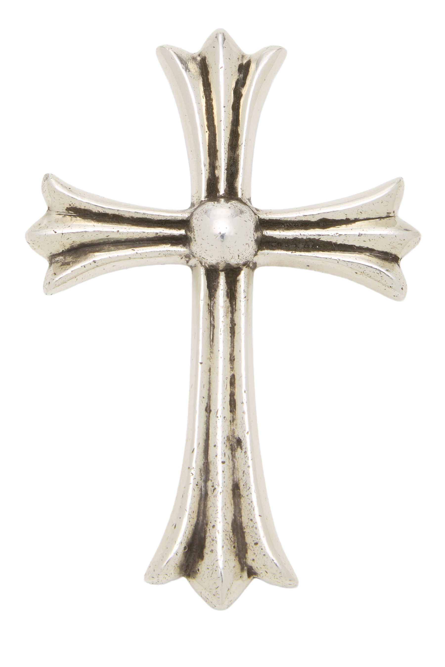 Chrome Hearts Sterling Silver Cross Pendant