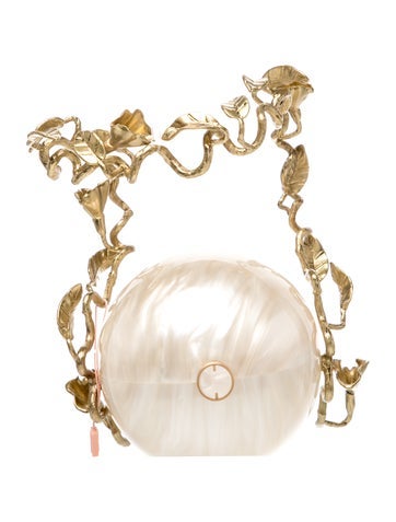 Cult Gaia Mother Of Pearl Evening Bag