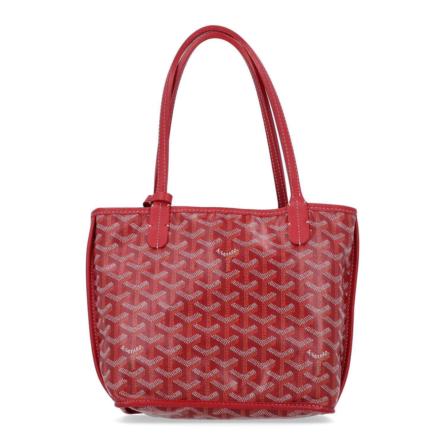 Goyard Goyardine Reversible Mini Anjou Red