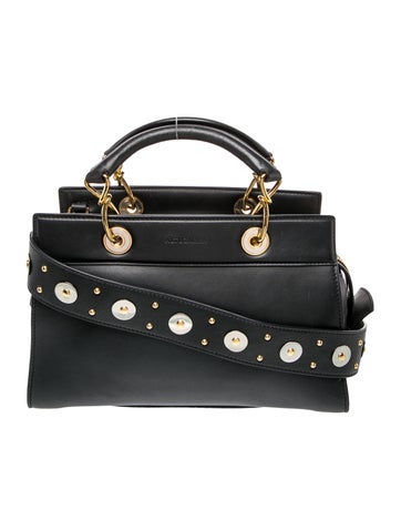 Leather Top Handle Bag