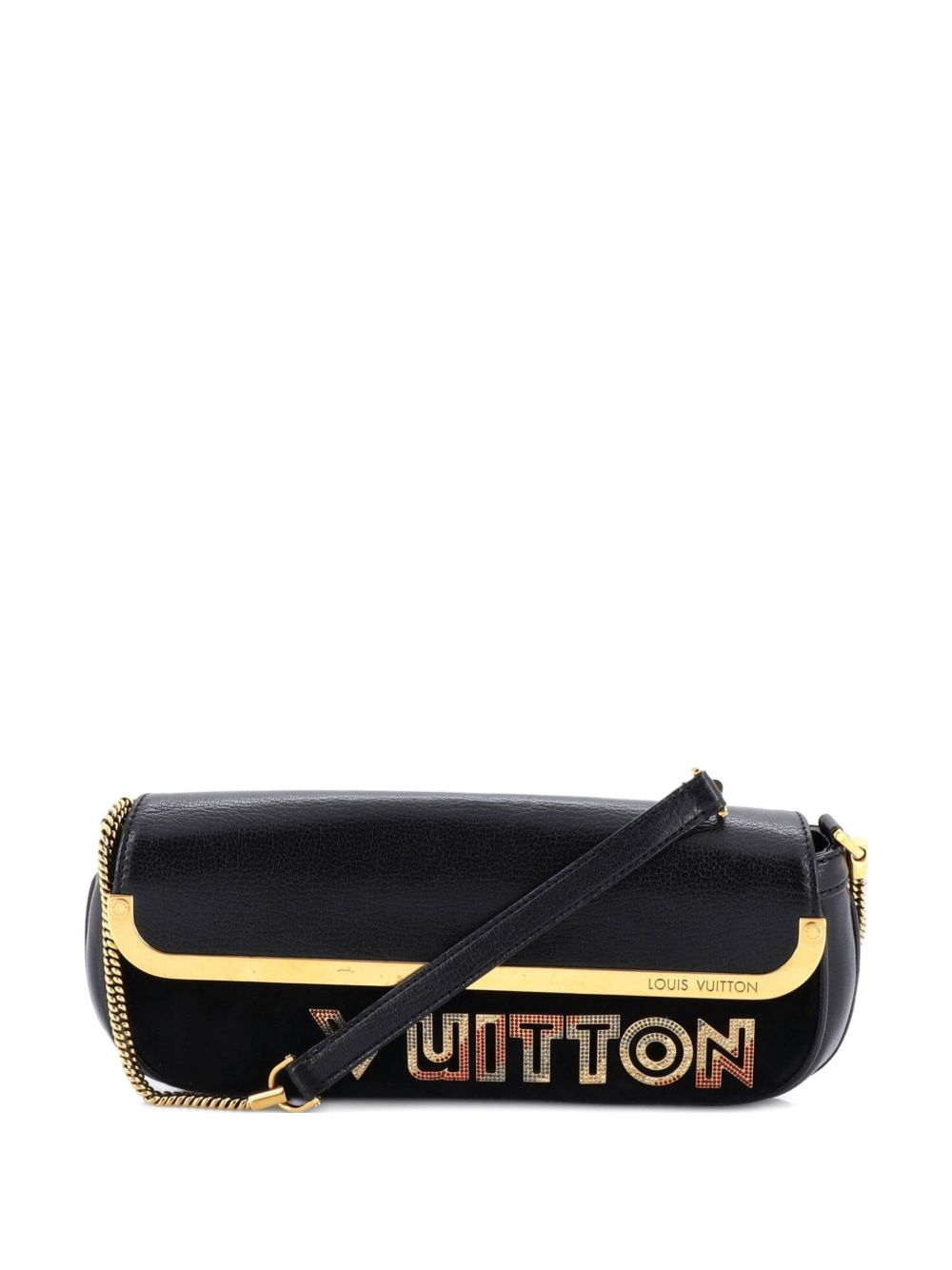 Louis Vuitton Avant Garde Pochette Leather with Suede clutch bag