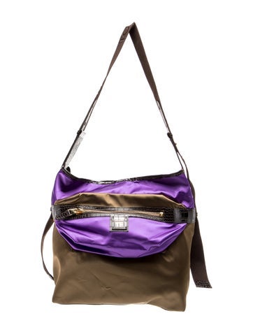 Satin Shoulder Bag
