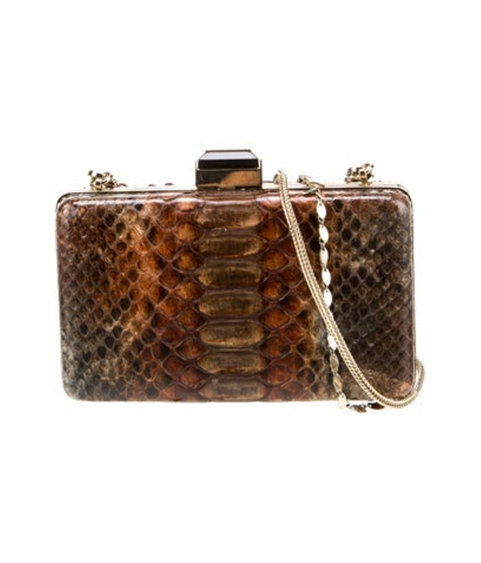 Lanvin Python Minaudiere