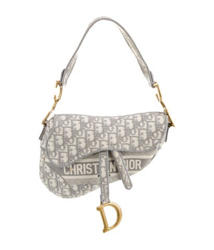 Dior Dior Canvas Oblique Saddle