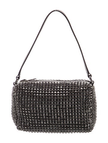 Alexander Wang Crystal Top Handle Bag