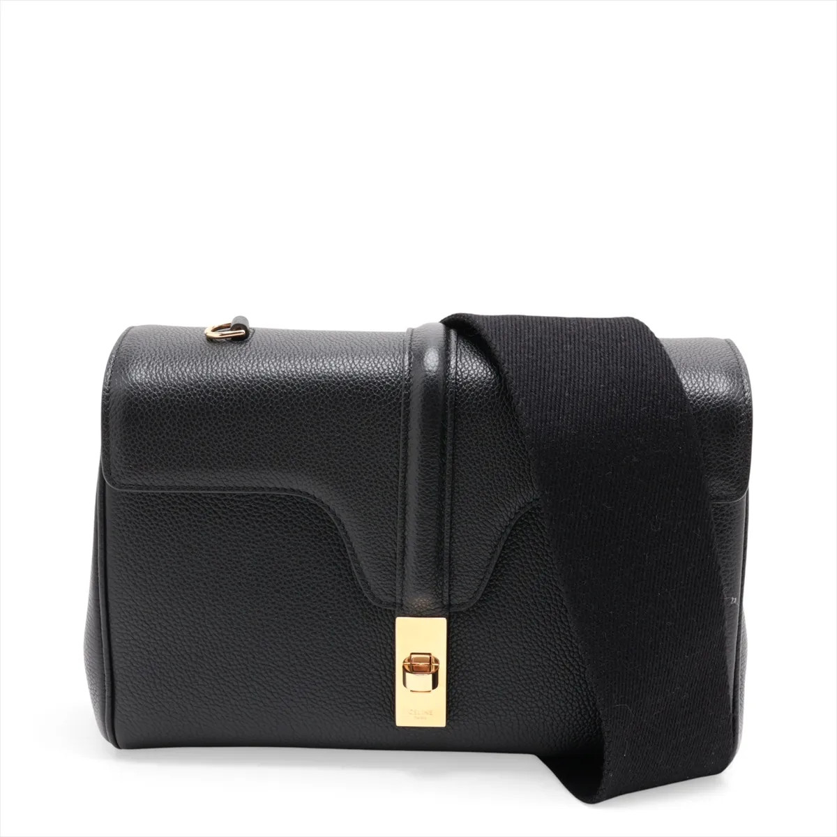 Celine teen software 16 Leather Shoulder bag Black