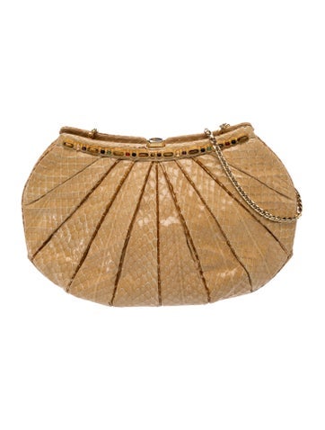 Snakeskin Evening Bag