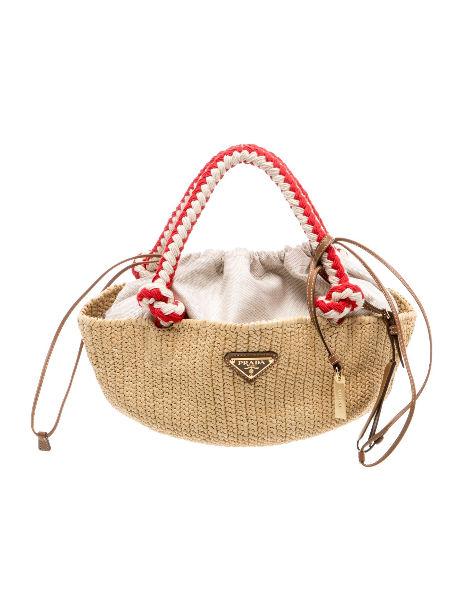 Raffia Grass Top Handle Bag
