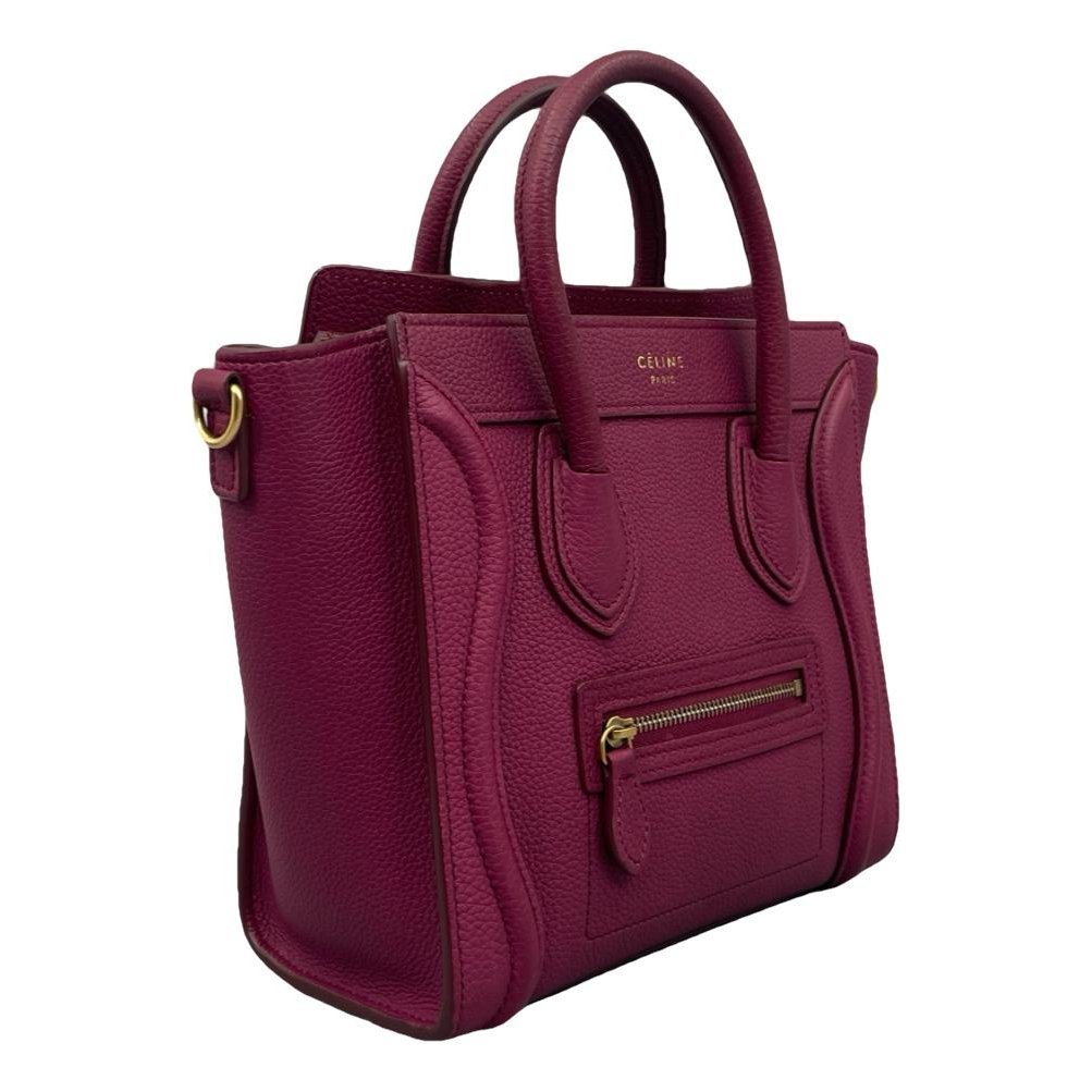 Nano Luggage leather handbag