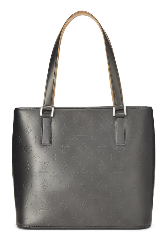 Grey Monogram Vernis Mat Stockton
