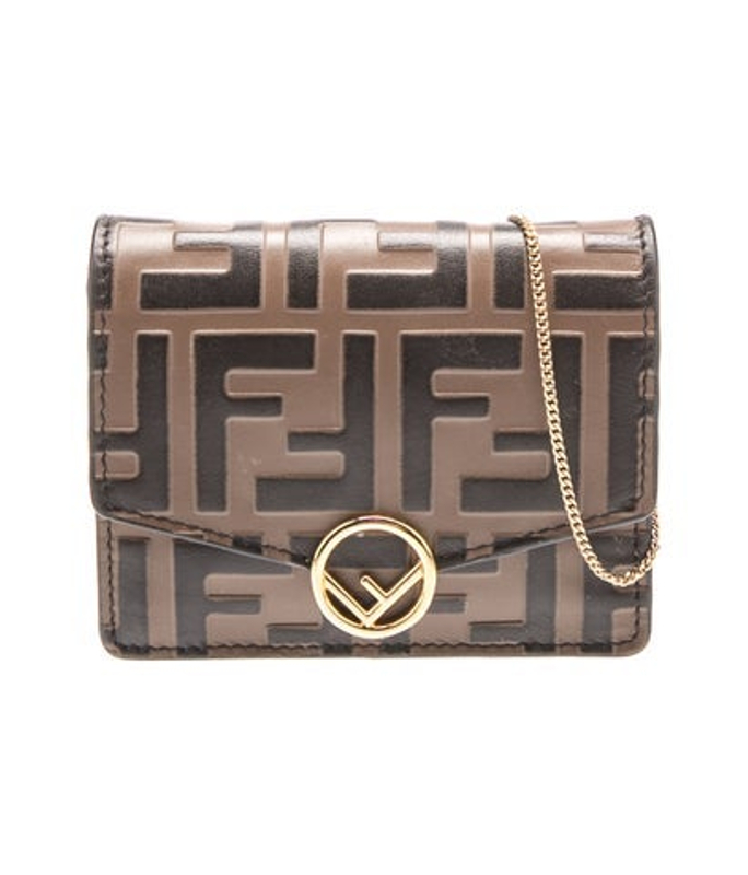 Fendi Zucca Ff Clutch Mini