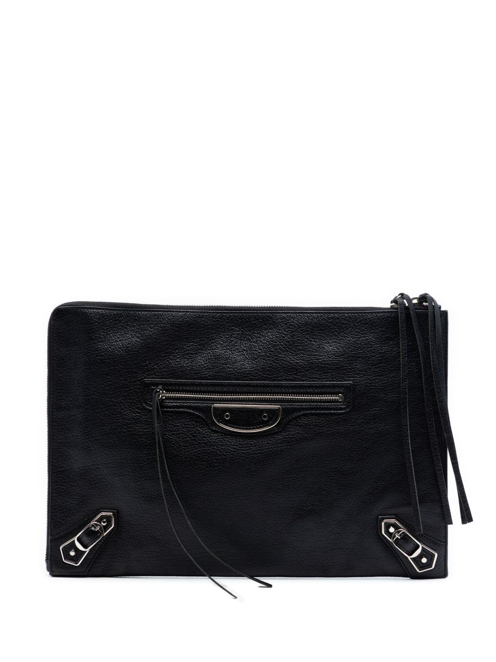 2016 Goatskin Motocross Classic Metallic Edge clutch bag