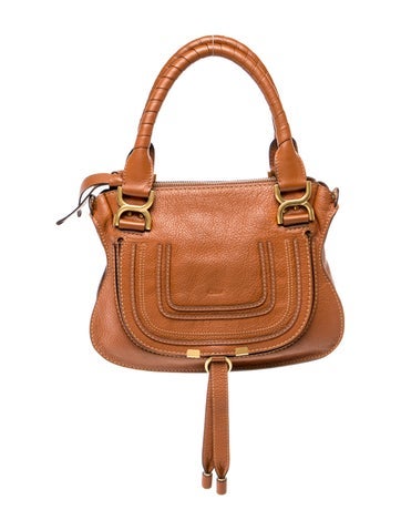 Leather Marcie Shoulder Bag Small