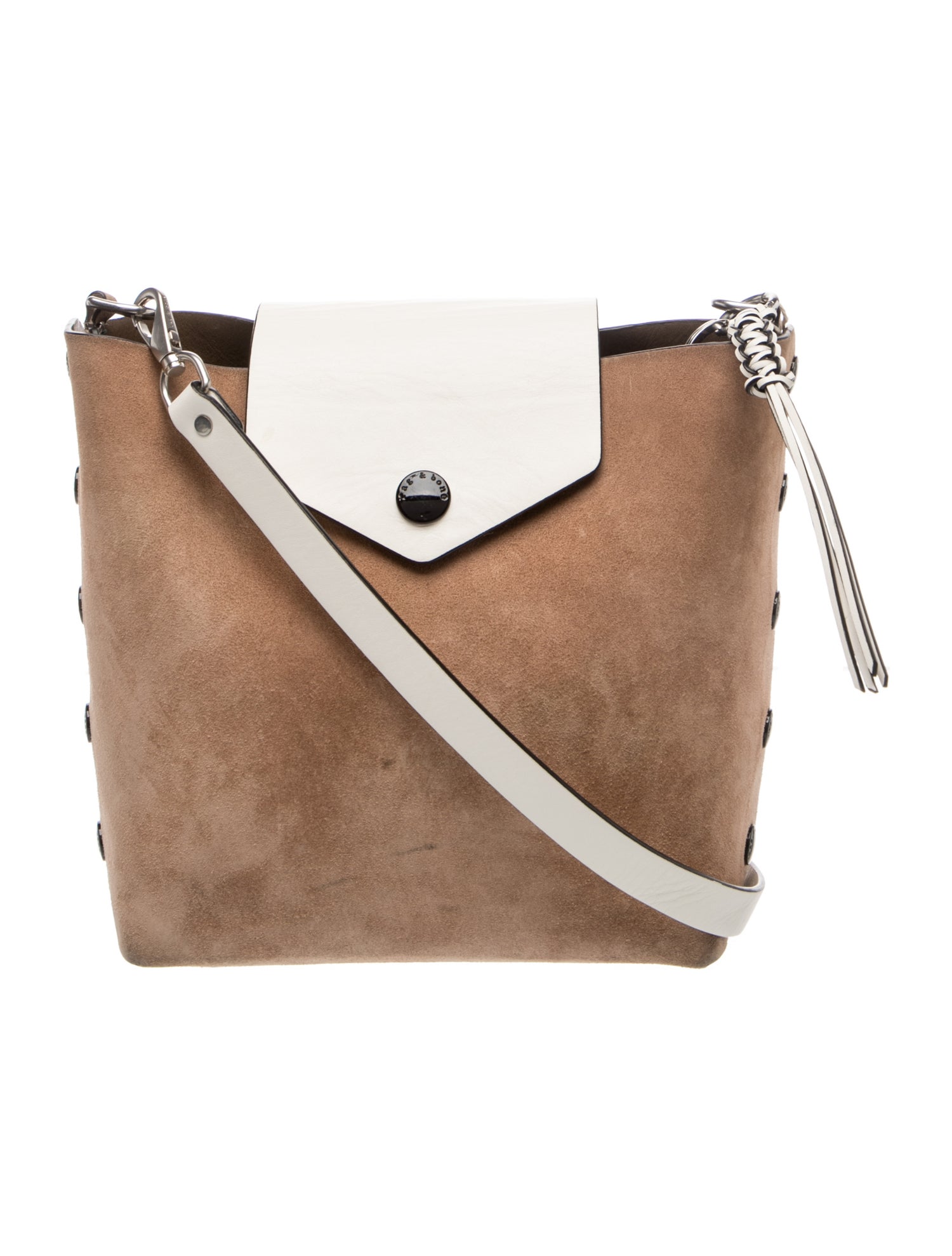 Suede Messenger Bag