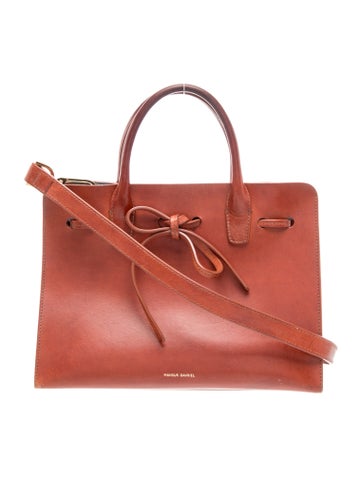 Mansur Gavriel Leather Top Handle Bag
