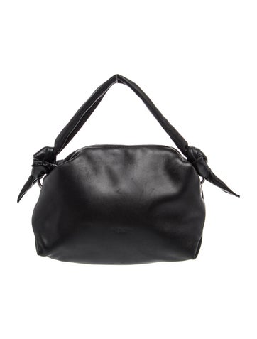 Leather Top Handle Bag
