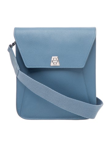 Akris Leather Messenger Bag