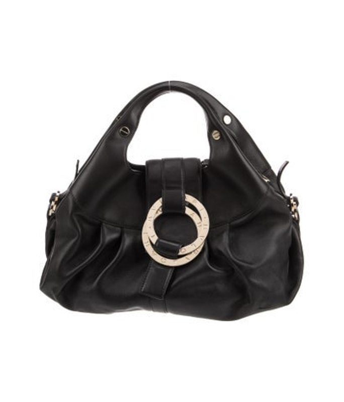 Bvlgari Leather Shoulder Bag