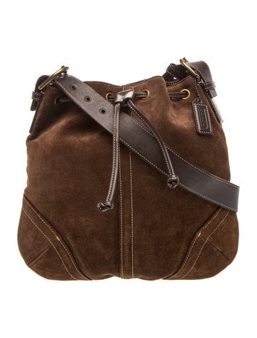 Suede Bucket Bag