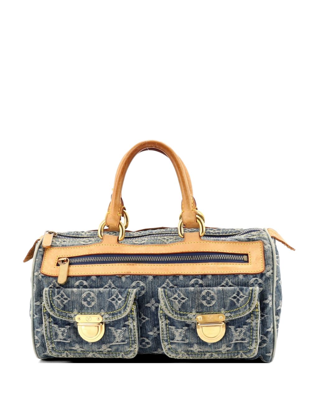 Neo Speedy Bag Denim handbag