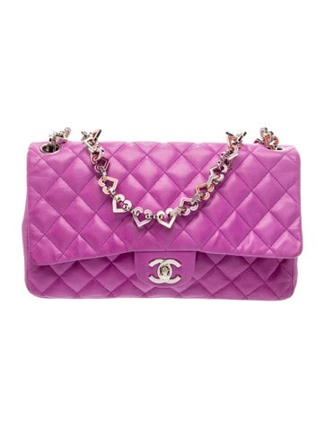 Medium Valentine Heart Single Flap Bag