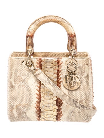 Python Lady Dior Medium