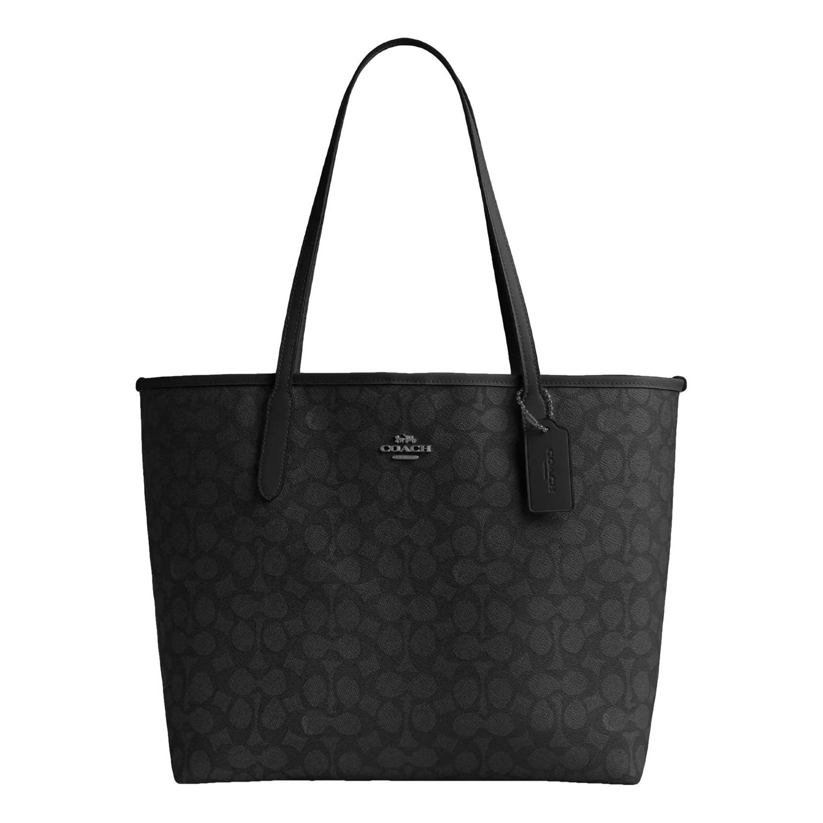 Leather tote
