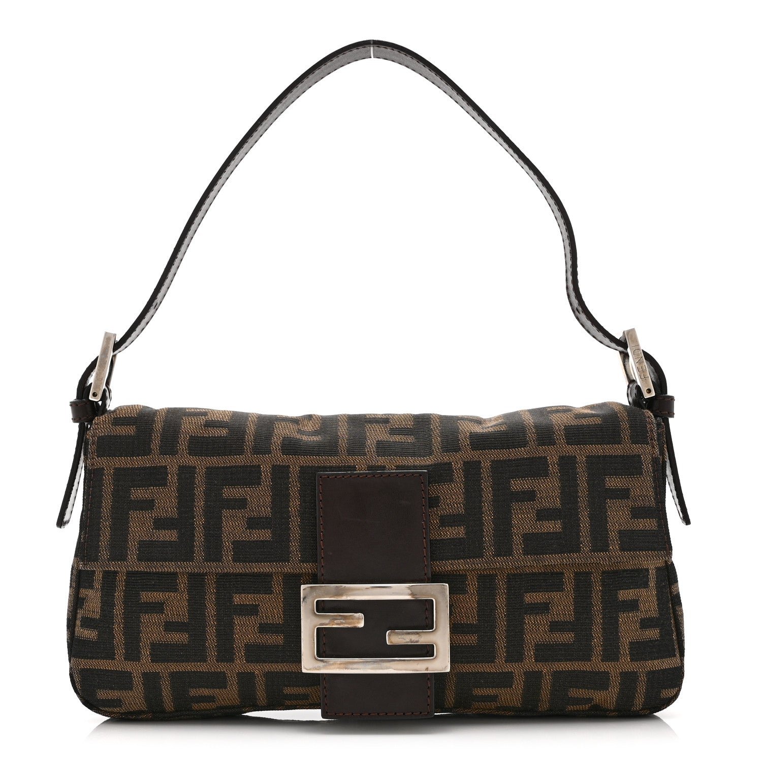 Fendi Zucca Baguette Tobacco
