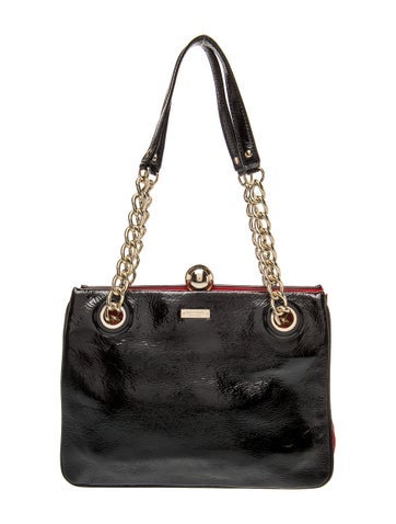 Patent Leather Shoulder Bag