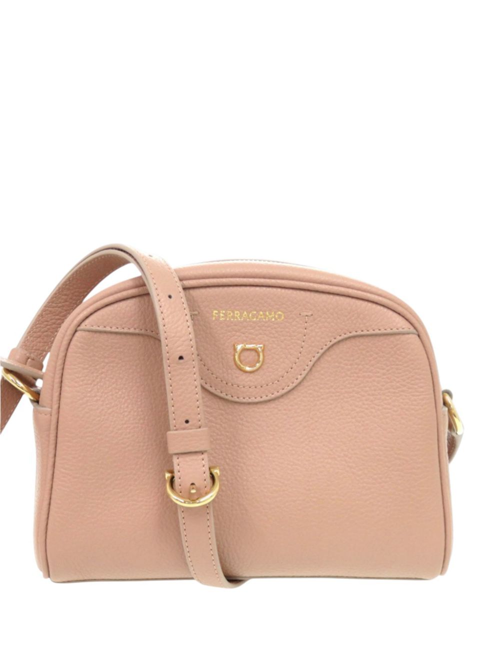 Ferragamo 2010-2026 Leather Gancini Eram crossbody bag