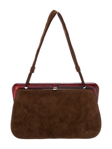 Scamosciato Suede Shoulder Bag