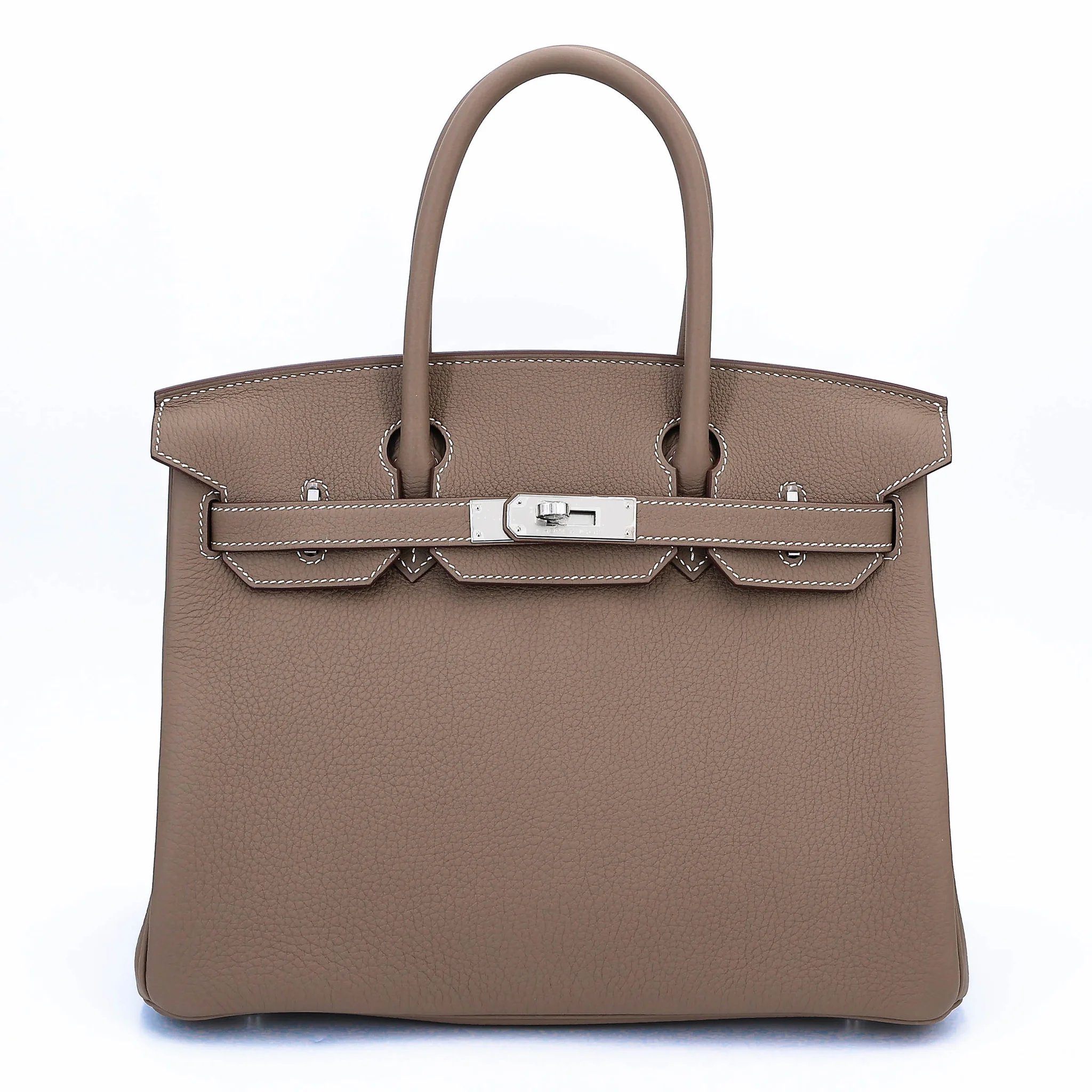 Brand New ( Rank N ) HERMÈS Birkin 30 Etoupe (18) Togo Palladium hardware G (2026)