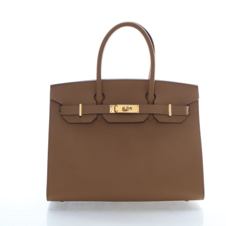Hermes Biscuit Epsom Sellier Birkin 30
