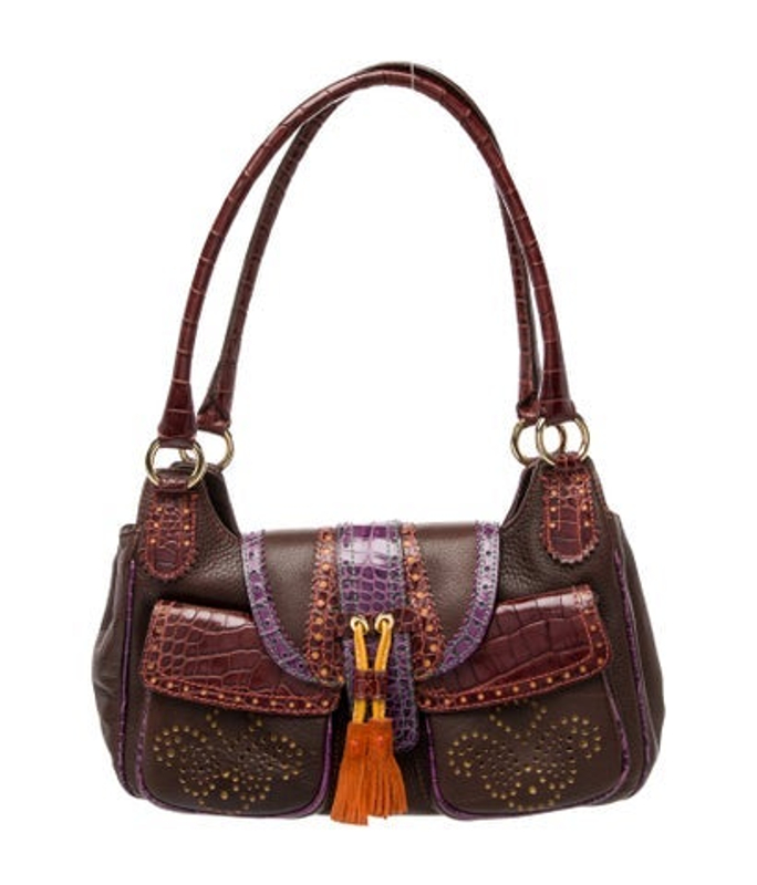 Etro Leather Shoulder Bag