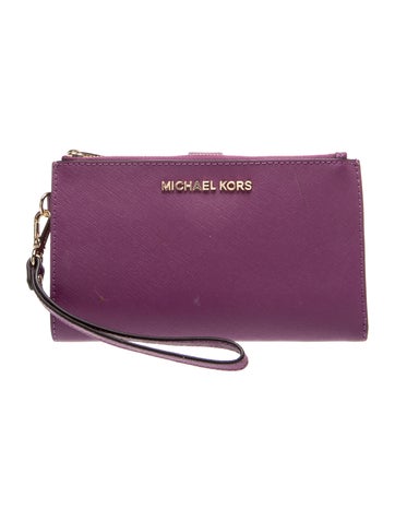 Michael Kors Leather Clutch