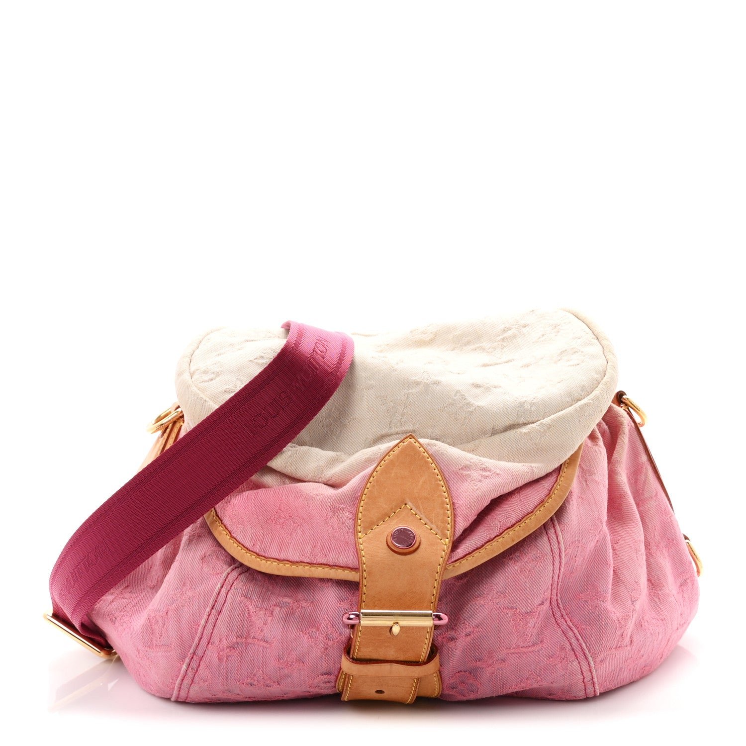 Louis Vuitton Denim Sunshine Messenger Rose