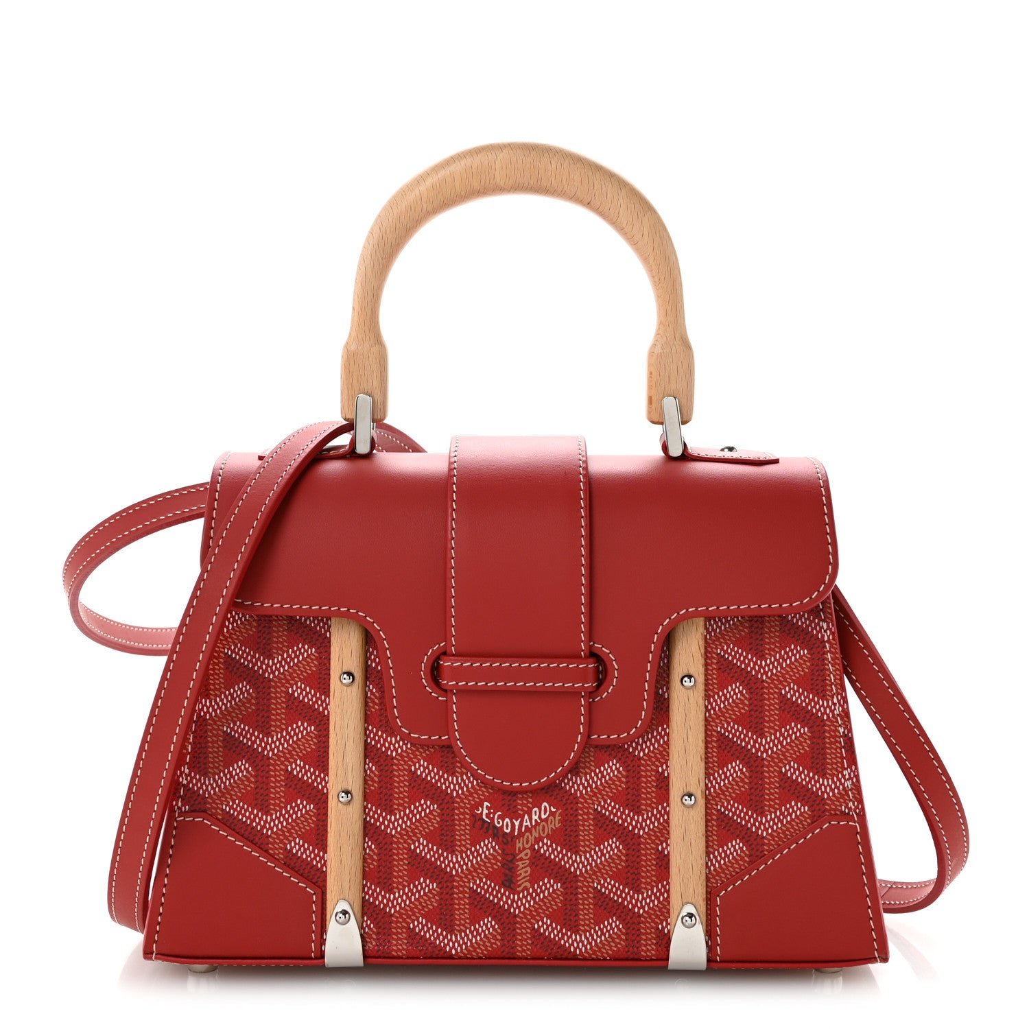 Goyard Goyardine Structure Mini Saigon Red