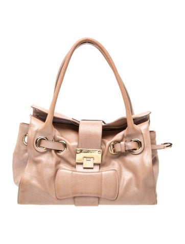 Leather Top Handle Bag