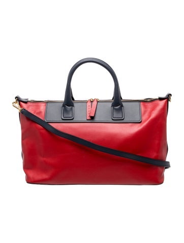 Leather Top Handle Bag
