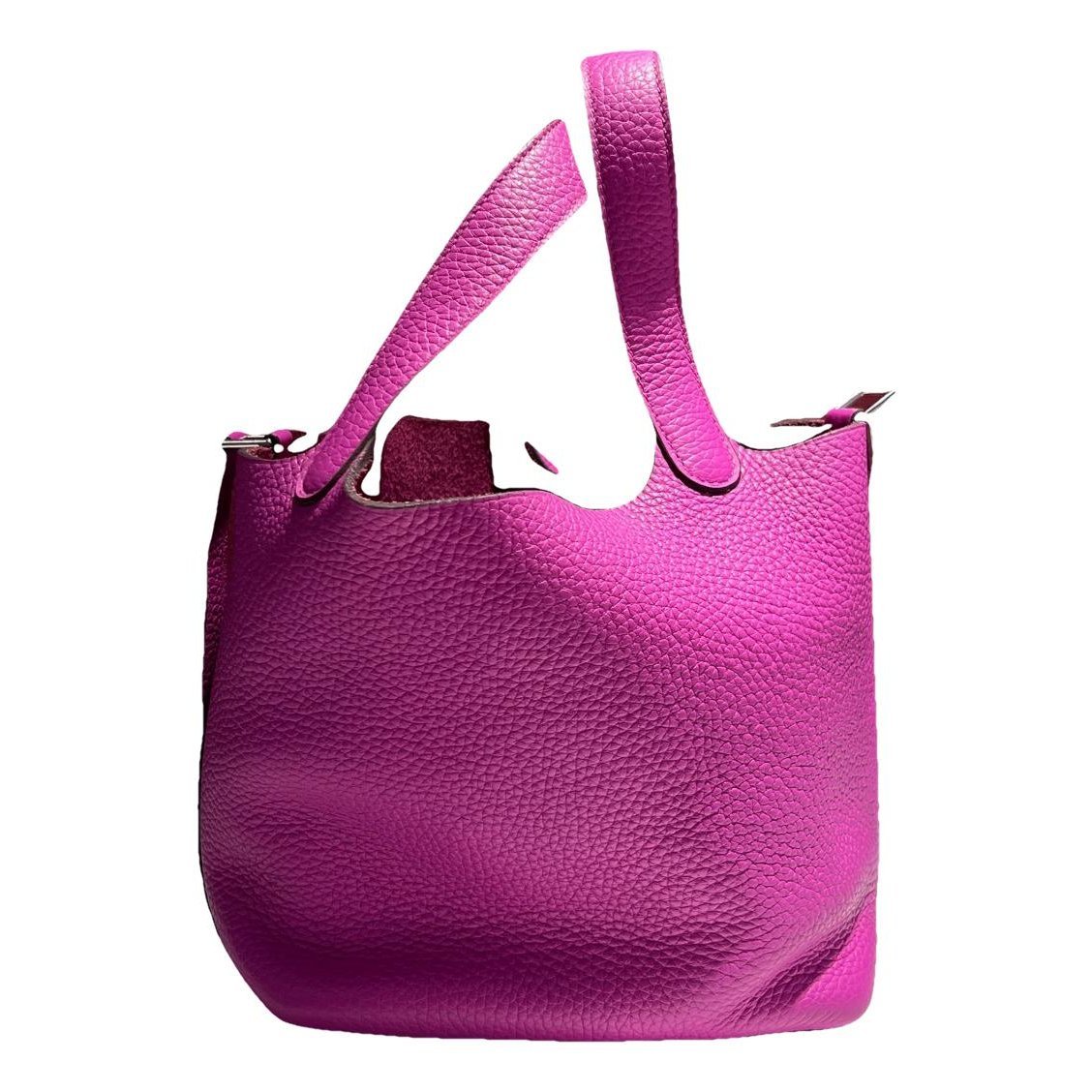 Picotin leather handbag