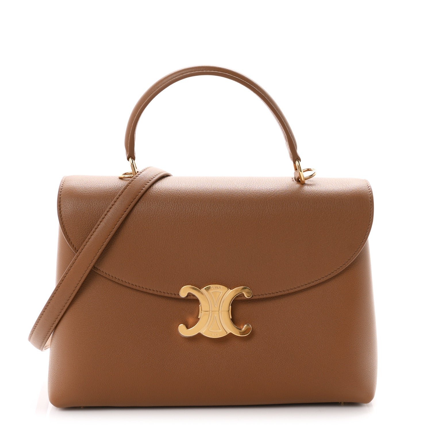 Celine Supple Grained Calfskin Medium Nino Bronze