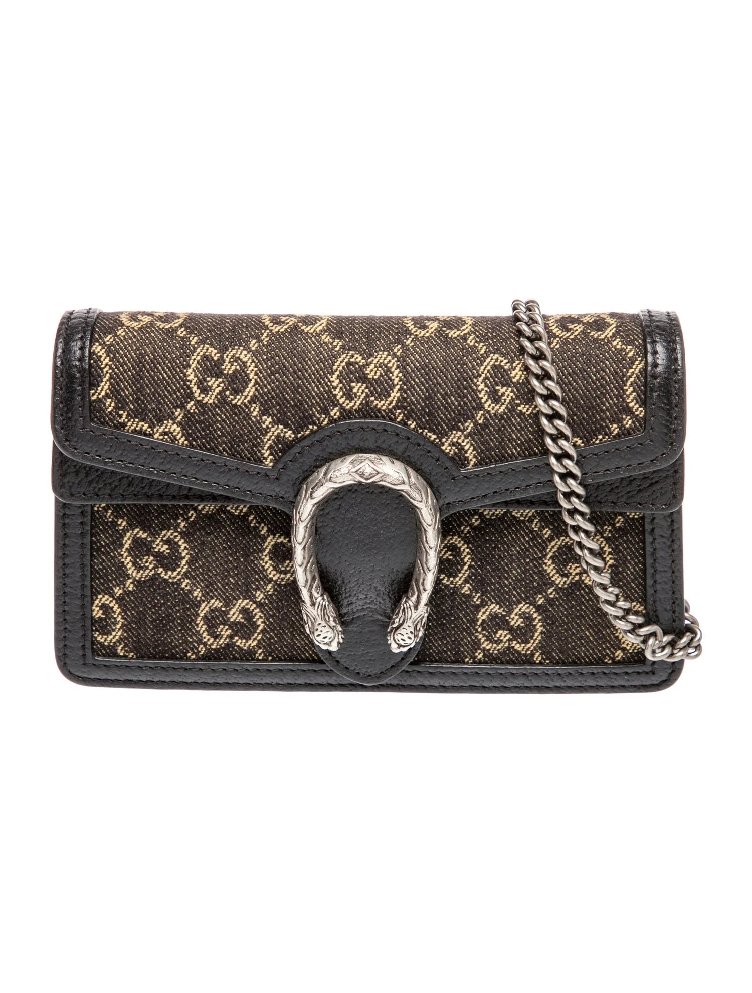 GG Denim Dionysus Super Mini